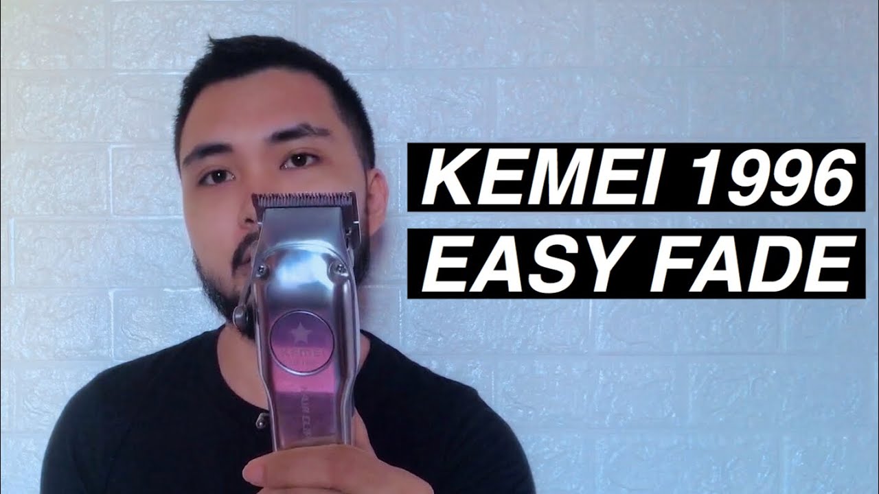 HOW TO FADE YOUR HAIR EASY (2020) | KEMEI KM-1996  FULL METAL HAIR CLIPPER  | RAFAELANTIHERO REVIEWS