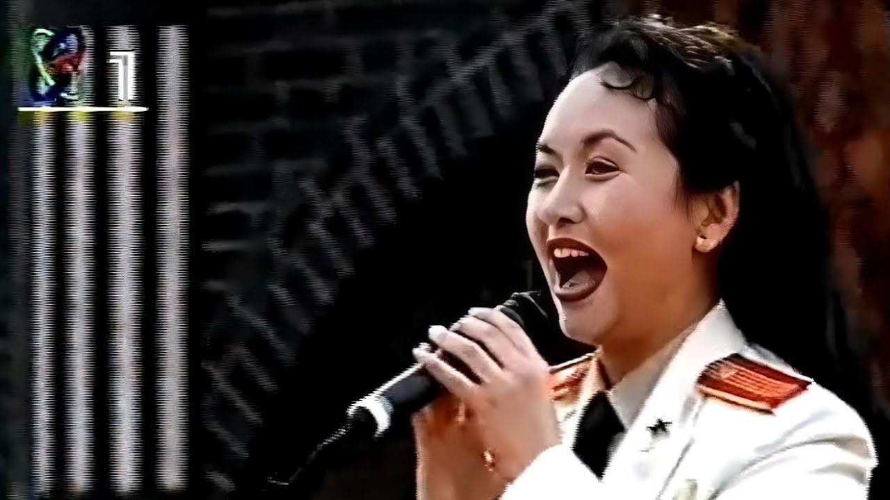 歌曲《父老乡亲》彭丽媛1997年“山水情深”心连心艺术团在贵州遵义等地慰问演出