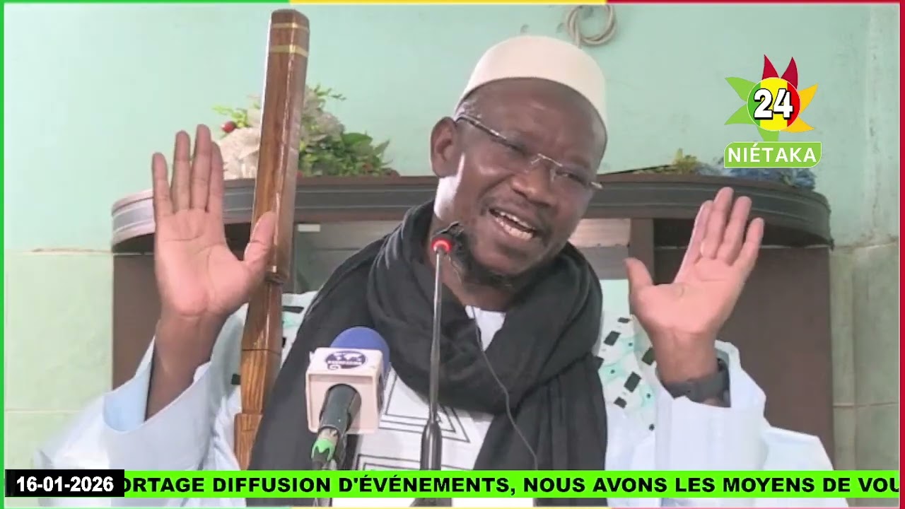 SERMON DU VENDREDI / MOSQUÉE AR-RAHMA A SEBENIKORO           #IMAM_MAHI_OUATTARA   Ven 16-01-2026 M