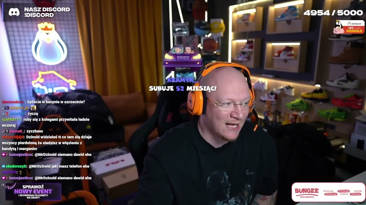 DZINOLD O ZATRZYMANIU BUNGEE