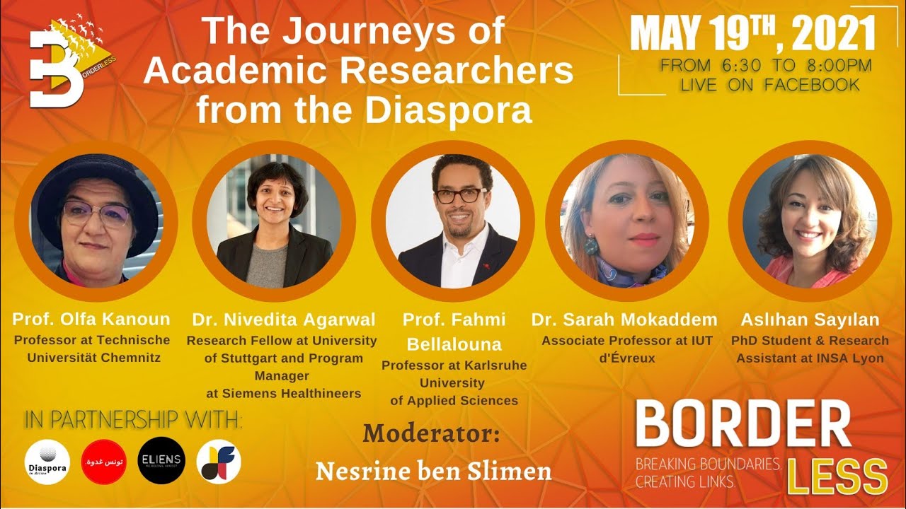 Borderless Webinar: Journeys of Academic Researchers from the Diaspora