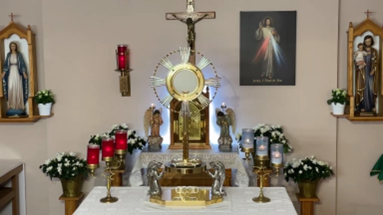 LIVE Eucharistic Adoration - Sisters of Divine Mercy