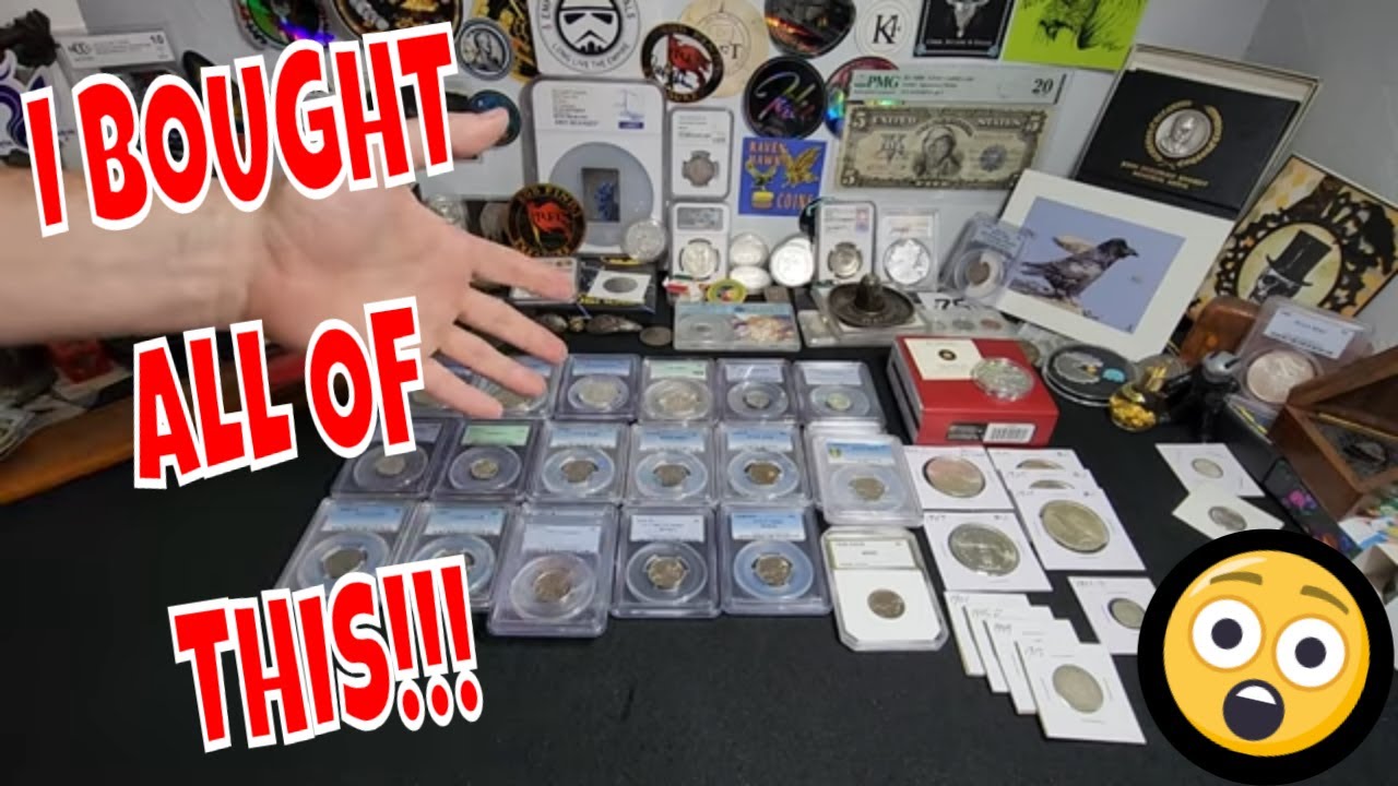 I bought all of THIS at the Tulsa - Broken Arrow Oklahoma Coin Show