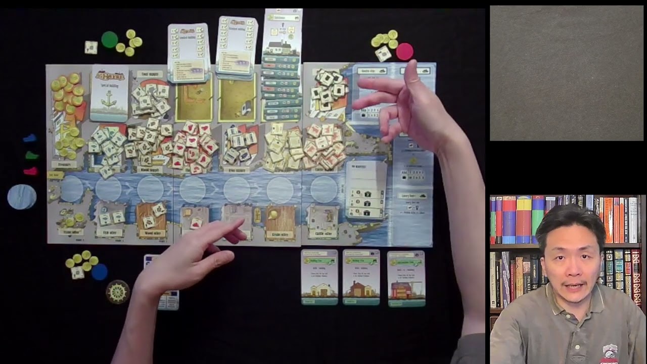Set up & play - Le Havre (full board game rules teach)