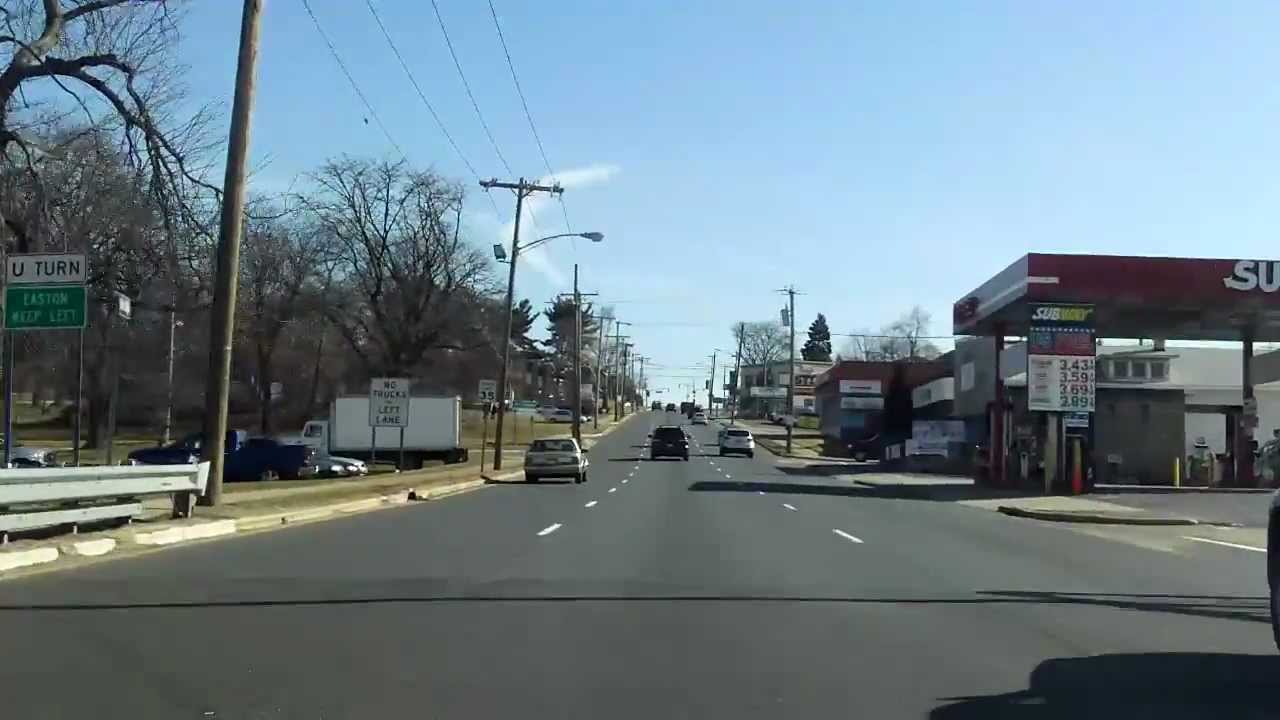 Филипсбургская магистраль (US 22) в восточном направлении