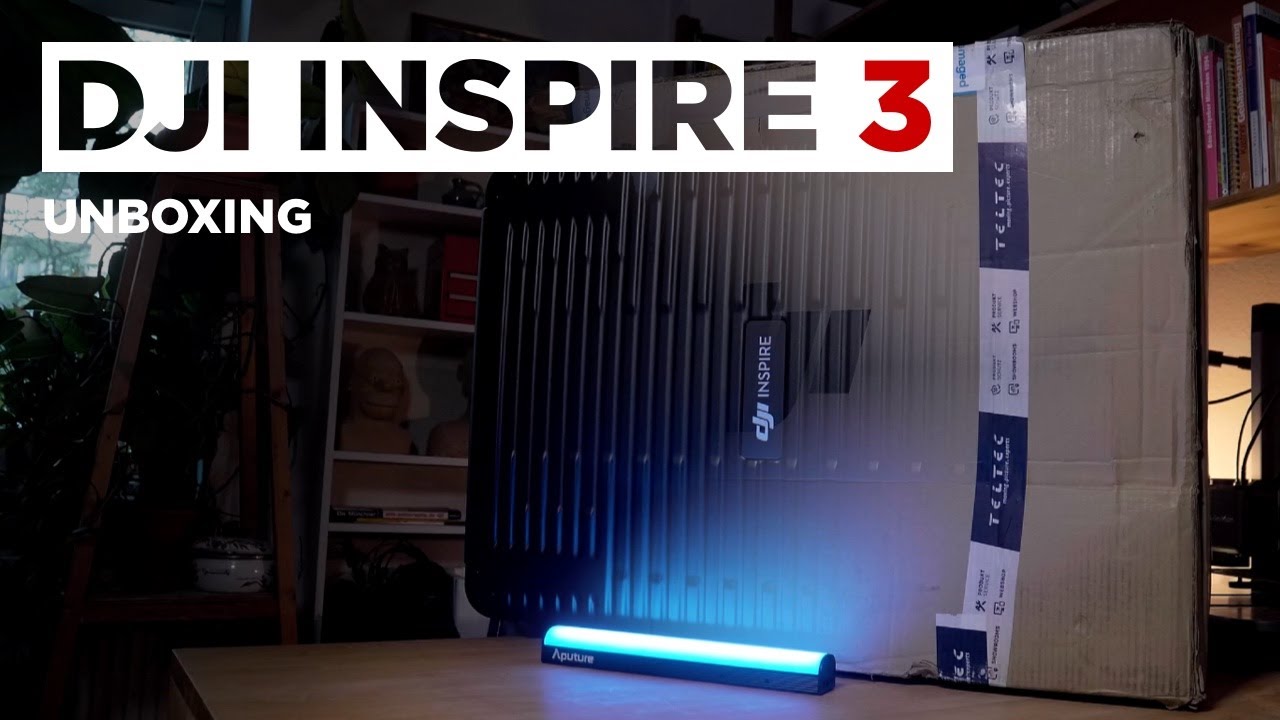 DJI Inspire 3 | Unboxing - Deutsch/German