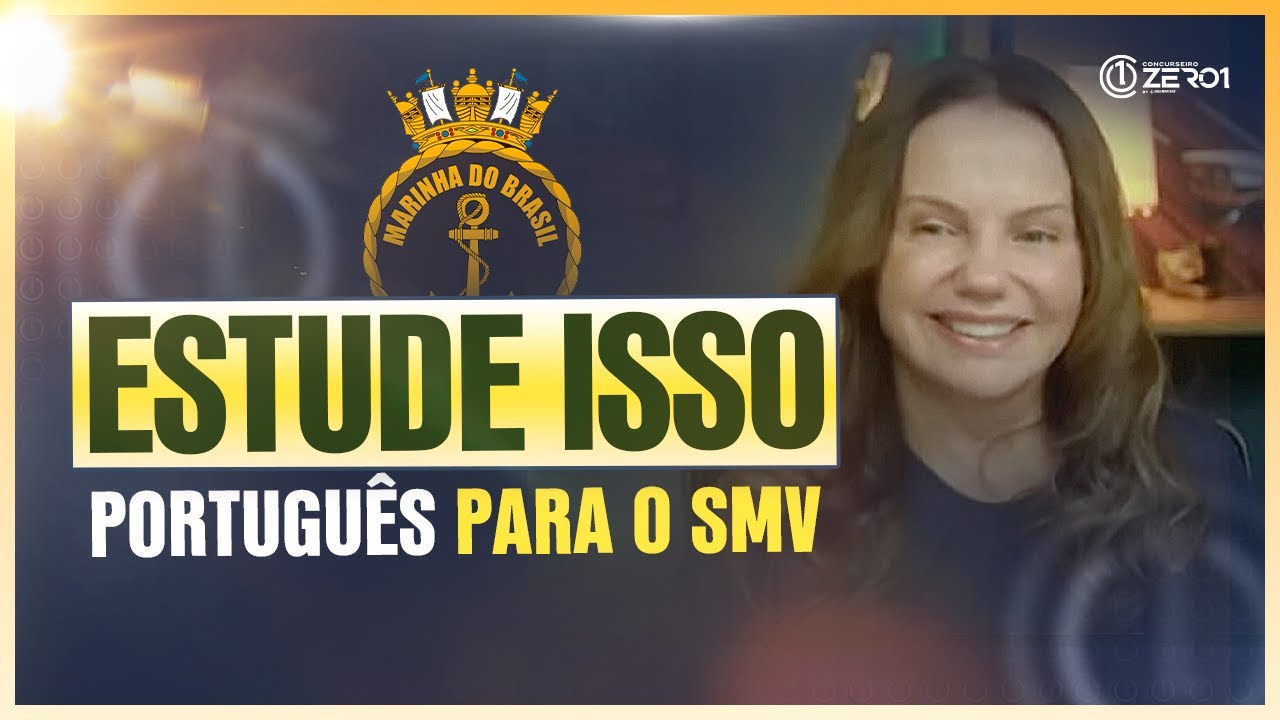 Os assuntos de Português que mais são cobrado na prova do SMV / RM2 e que você PRECISA ESTUDAR