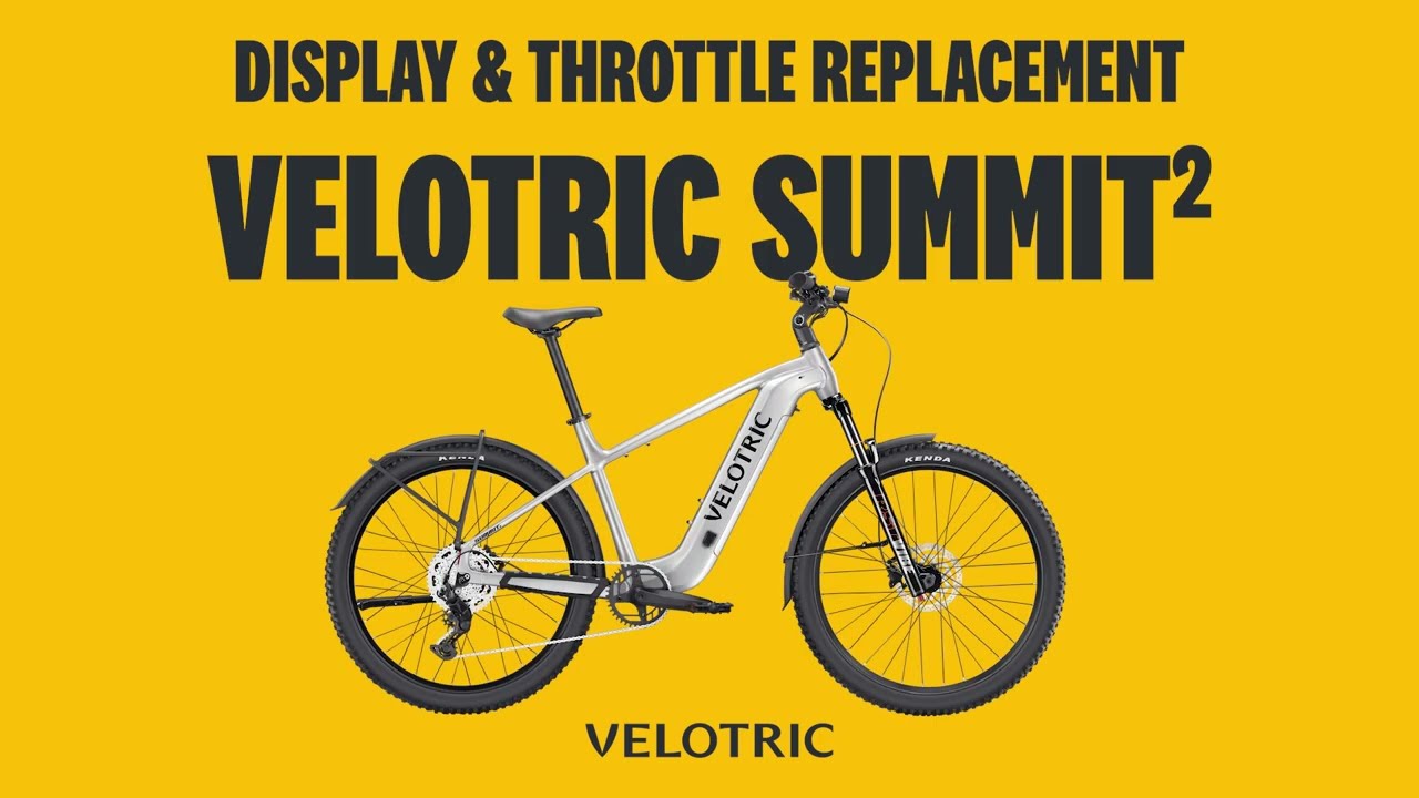 Summit 2 Adjustment & Maintenance: Display & Throttle