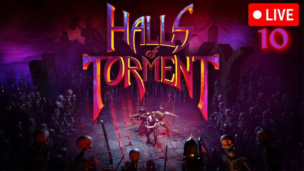 🔴LIVE - Halls of Torment - AGONY Mode #10 (PC) (UWQHD 3440x1440 | 21:9)