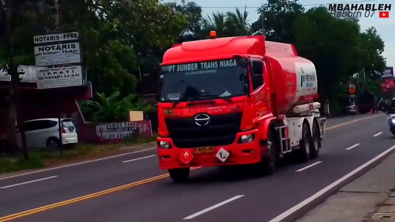 Hunting siang||isuzu giga truk tronton blong kanan||truk tronton trailer sambungan mixer trintin‼️