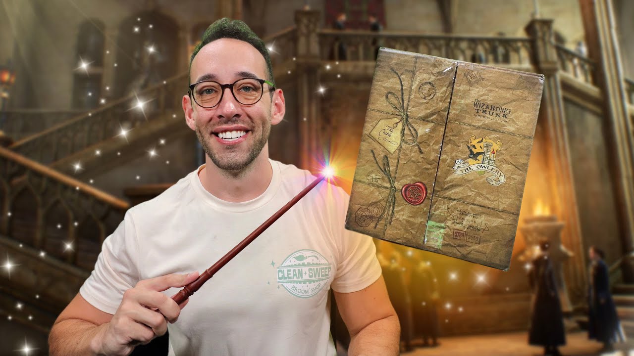 The Wizarding Trunk 🏰 The Castle 🏰  Harry Potter Unboxing