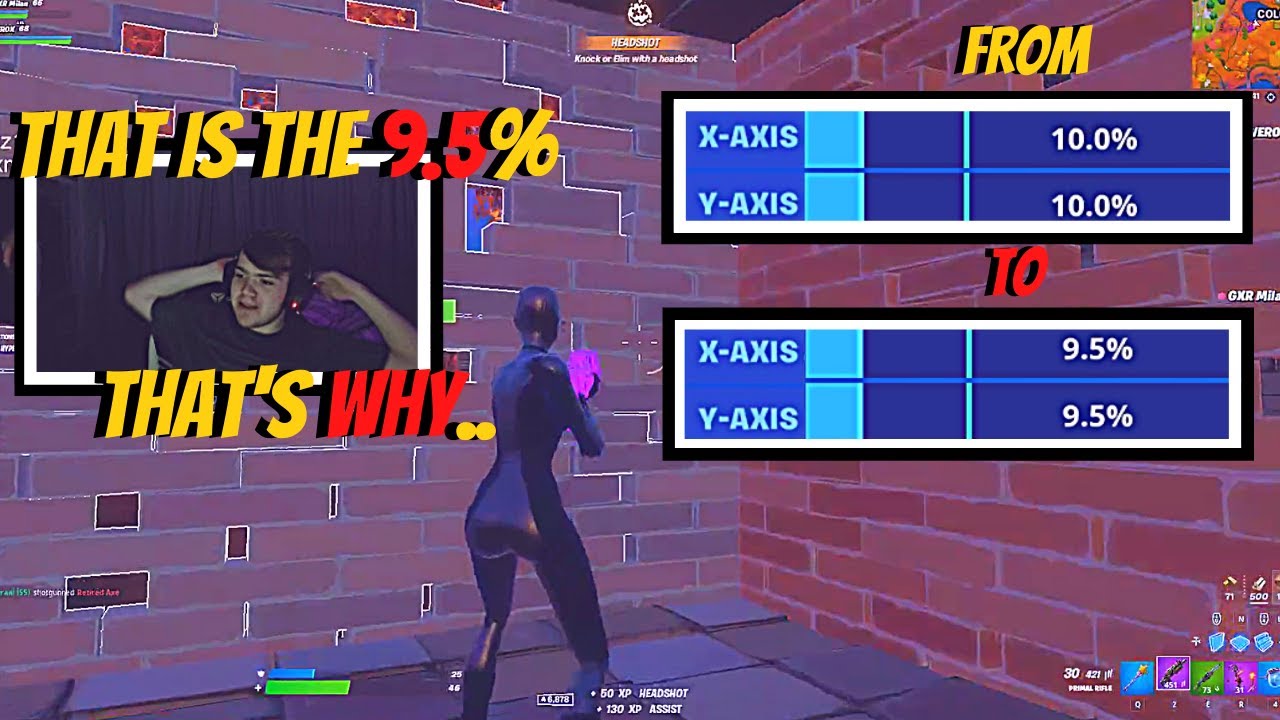 Mongraal Changes To High Sens Mid Game And Turns Insane - Fortnite Champ