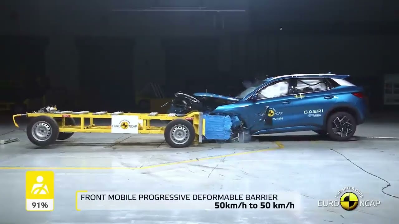 BYD Atto 3 Electric SUV scores 5 star safety rating in EURO NCAP