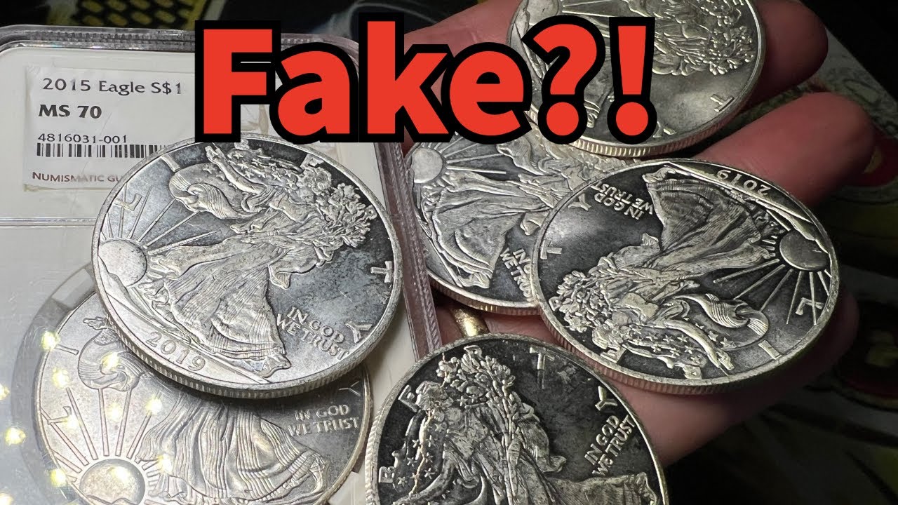 Oh no! Fake Silver Eagles!