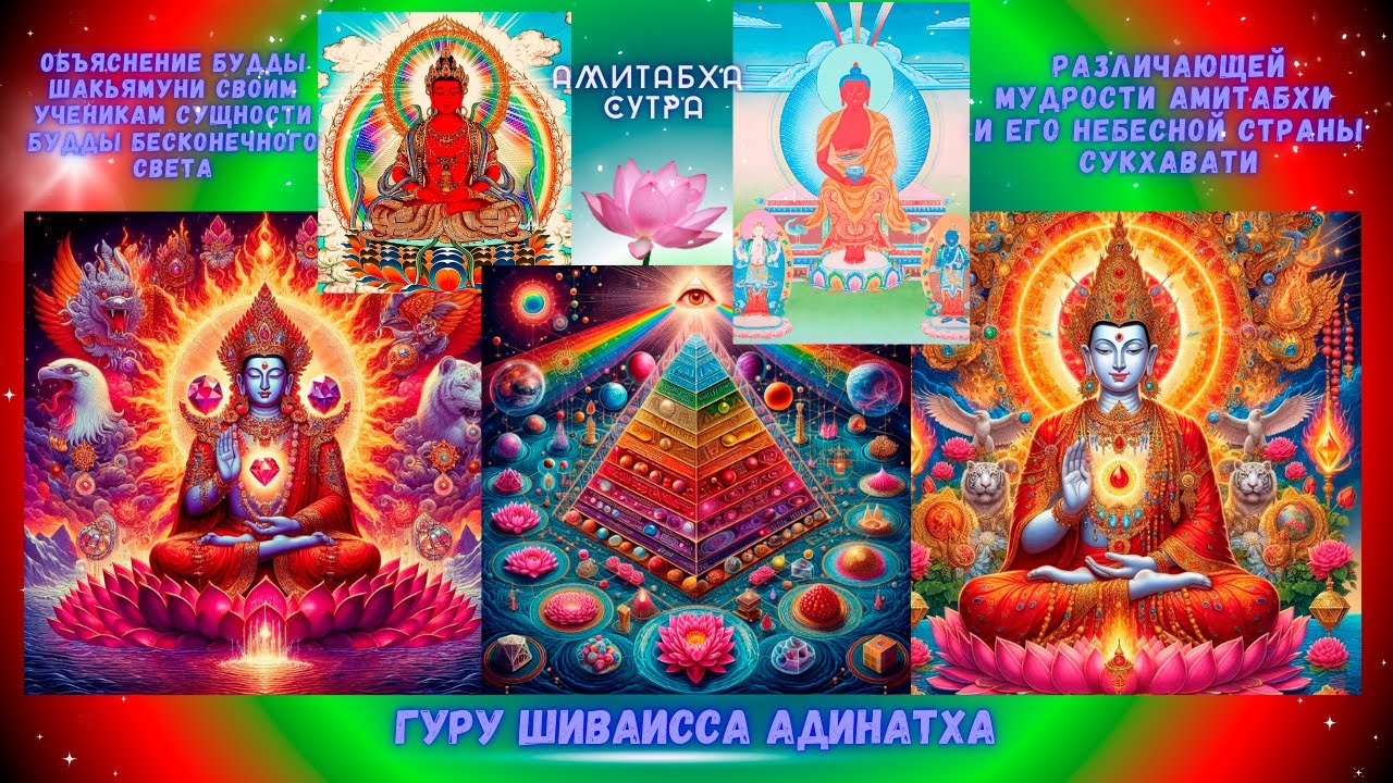 Амитабха Сутра - объяснение Будды Шакьямуни своим ученикам сущности Будды Бесконечного света