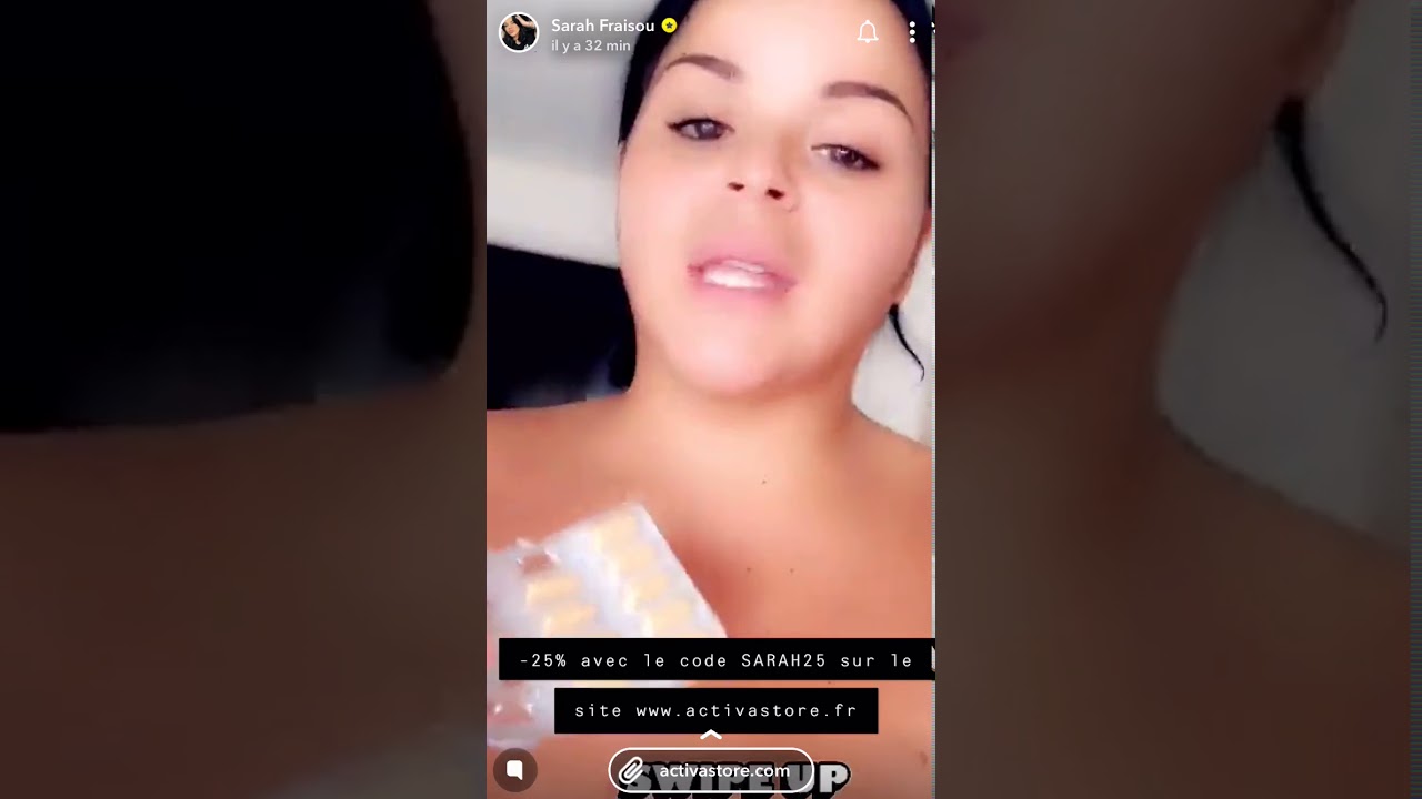 Activa - Compl&eacute;ment alimentaire Peau Sublime - T&eacute;moignage Sarah Fraisou