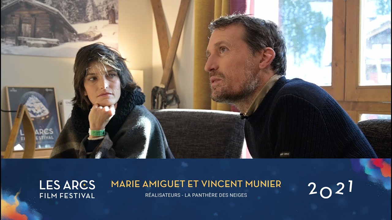 Interview de Marie Amiguet et Vincent Munier - LA PANTHÈRE DES NEIGES