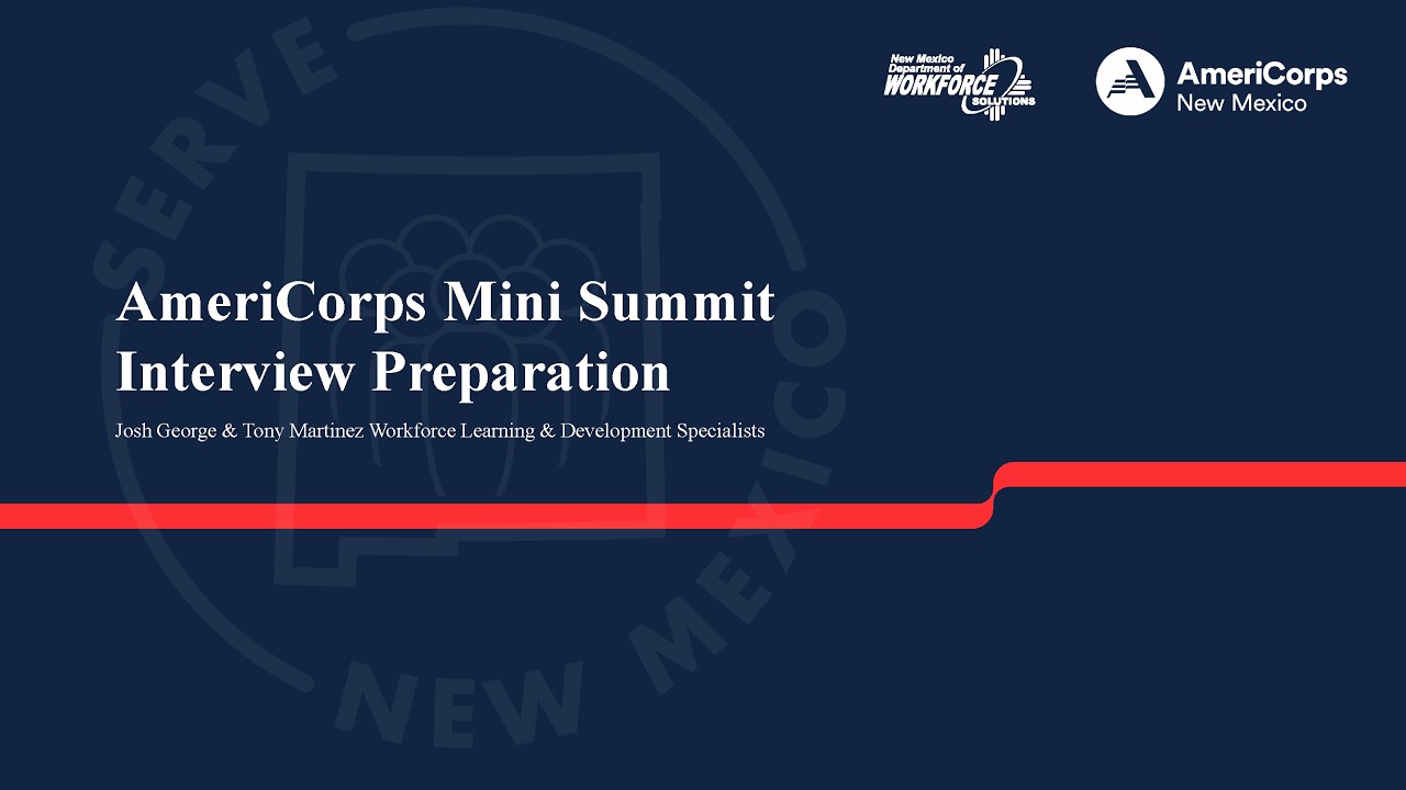 Mini Summit - Interview Preparation