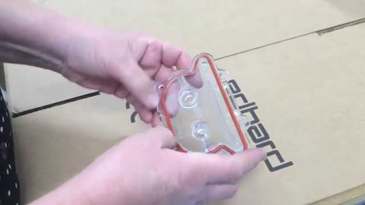 EDHARD insertion of ORing for F 3001 Pump Cover Vers.1