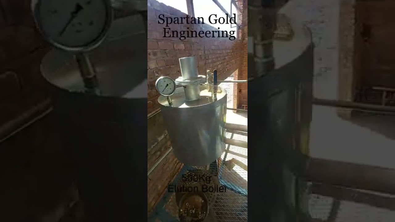 500kg Elution boiler Spartan Gold