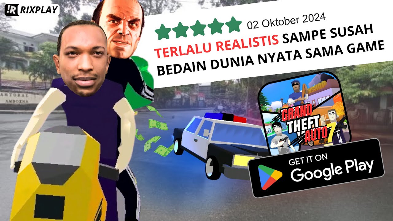 Mirip GTA tapi Lebih Realistis dari game GTA 6 padahal di android?