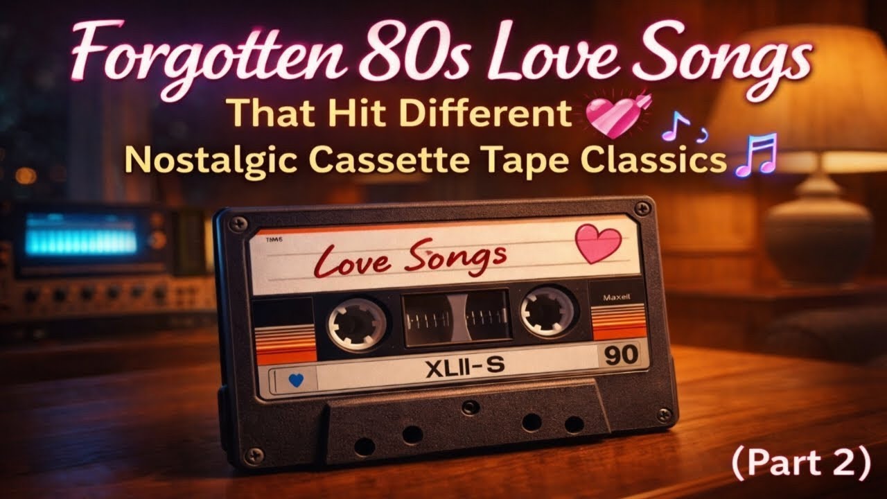 💖 Forgotten 80s Love Songs That Hit Different 🎶 Nostalgic Cassette Tape Classics