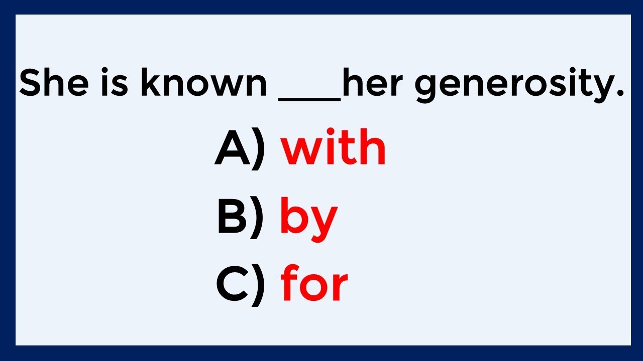 Mixed Grammar Quiz | If you Can Get 10 out of 40, Your Brain is Fantastic #122