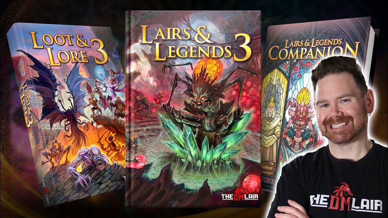 Lairs & Legends 3 Launches in April!