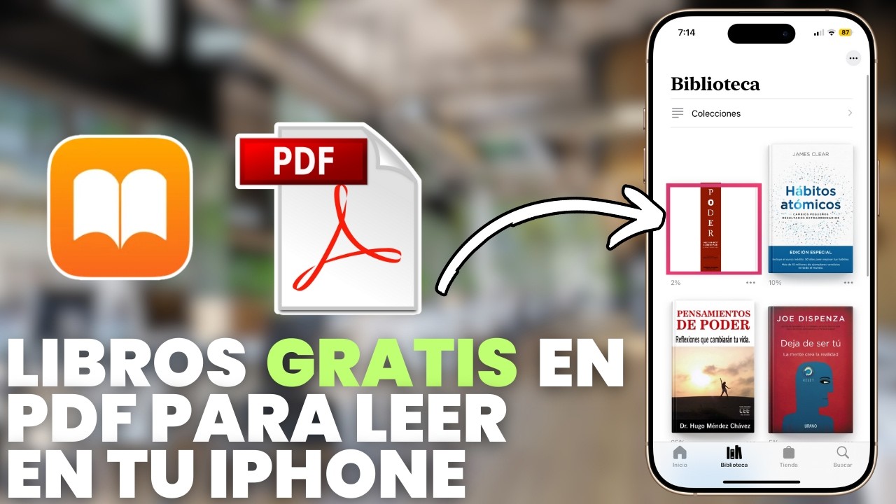 📚Como Descargar Libros en PDF para Leer en iPhone [GRATIS]