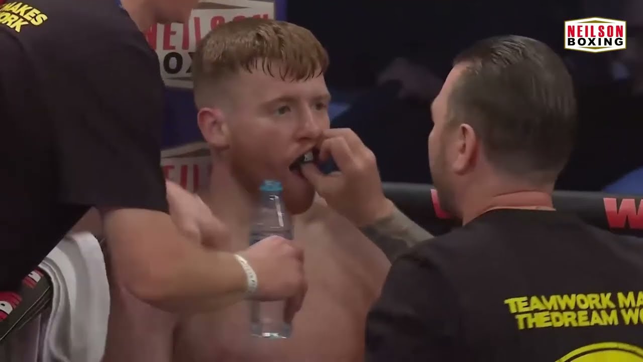Billy Underwood vs Tommy Jacobs - Fight Town - York Hall - 22nd April 2022 - Neilson Boxing & WBM