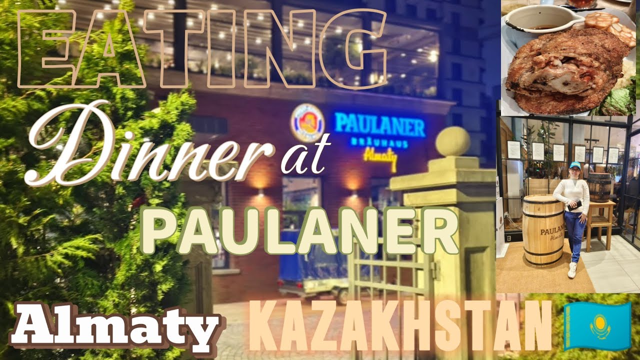 🇰🇿2025|EATING DINNER AT PAULANER BEFORE GOING BACK TO DOHA|Lucy Pagalan