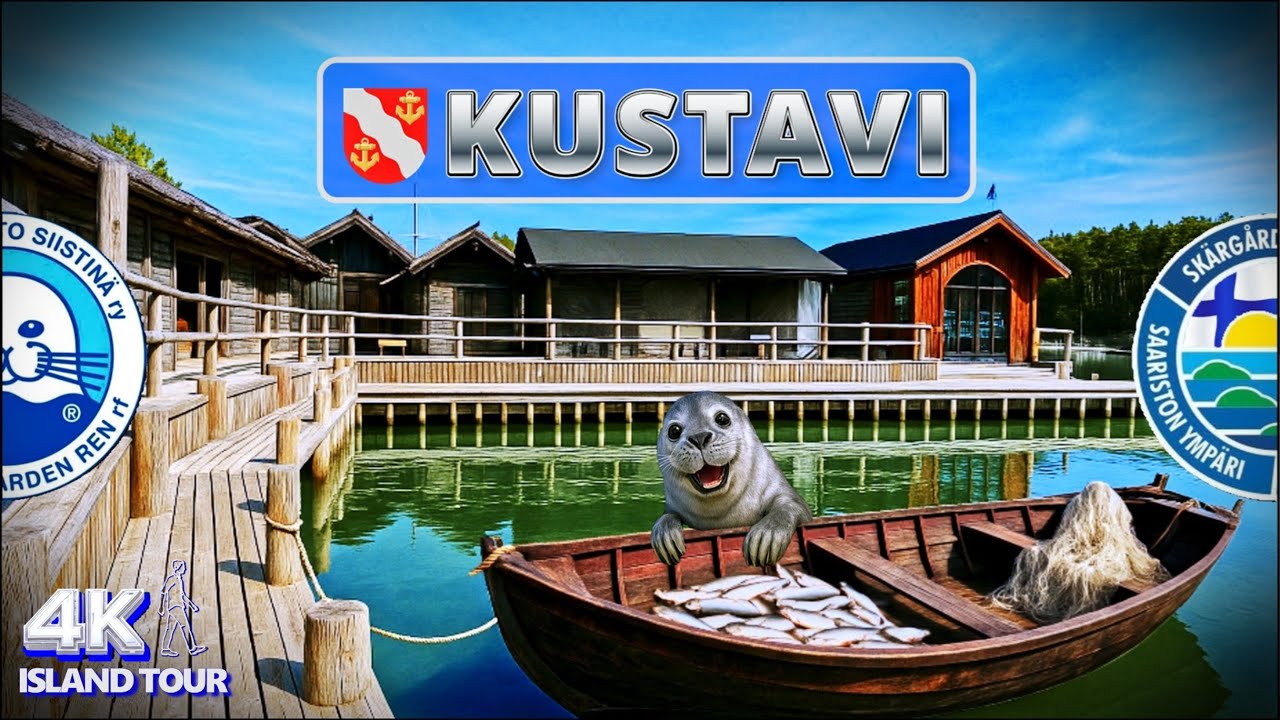 Dlaczego podr&oacute;żni zakochują się w Kustavi. Przewodnik turystyczny po Finlandii. #4K