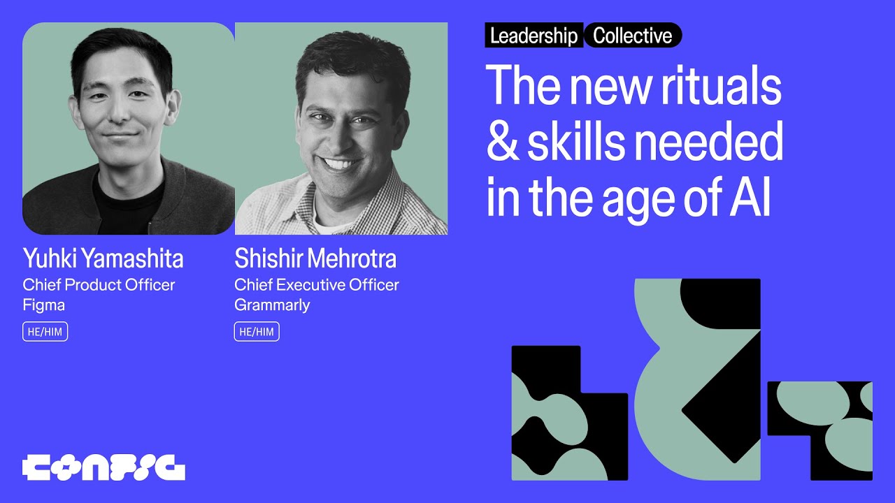 Config 2025: Rituals & skills in the age of AI with Yuhki Yamashita & Shishir Mehrotra