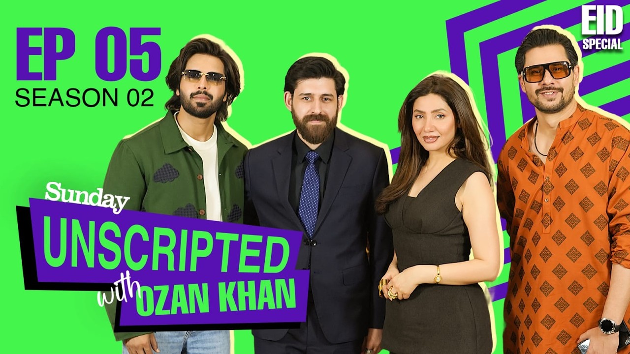 Aag Lagay Basti Main | Tabish, Fahad Mustafa & Mahira Khan | Sunday Unscripted With Ozan Khan | S11Q