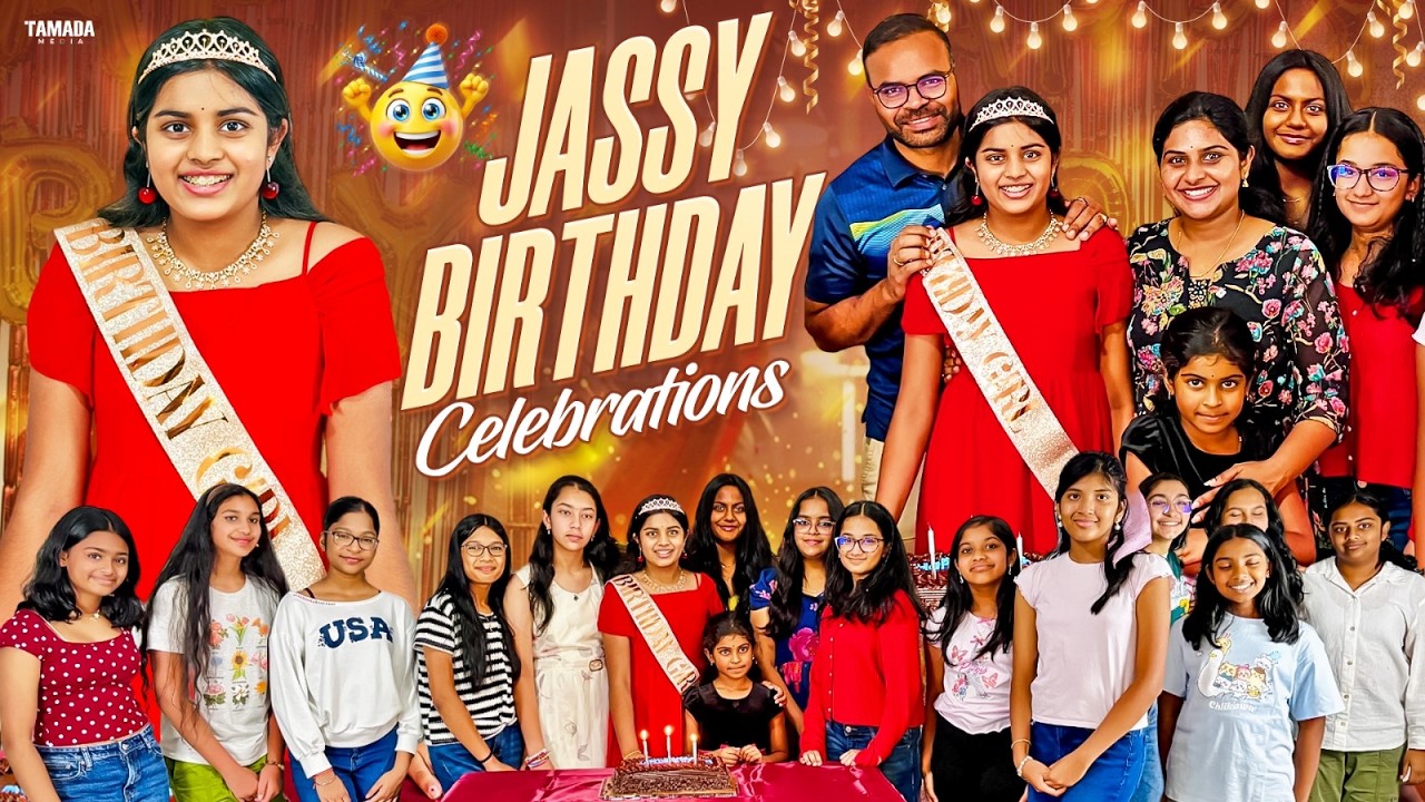 మా Jassy Birthday Vlog 🎂❤️ | Full Birthday Celebrations & Surprises! | @AmericaloAmalapuramammay