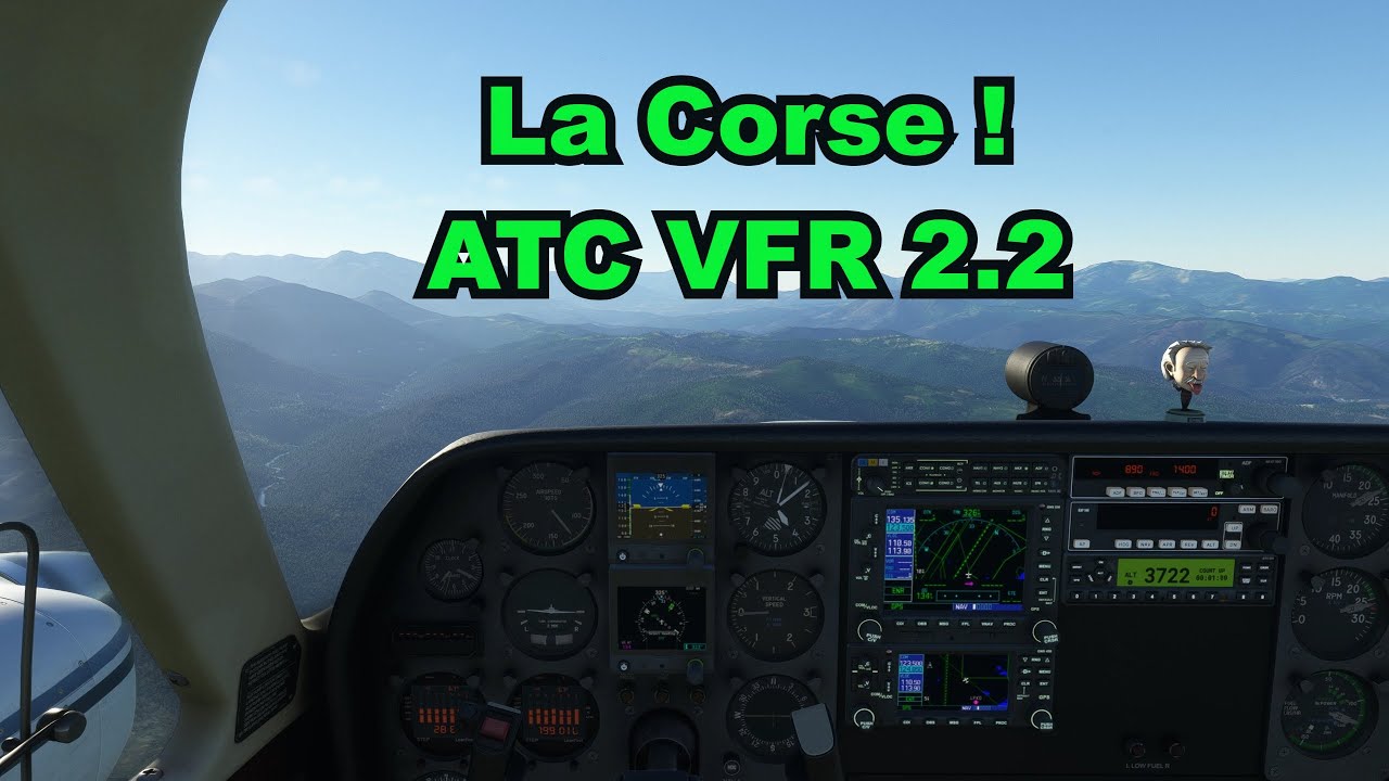 FS2020 / La Corse avec ATC VFR 2.2
