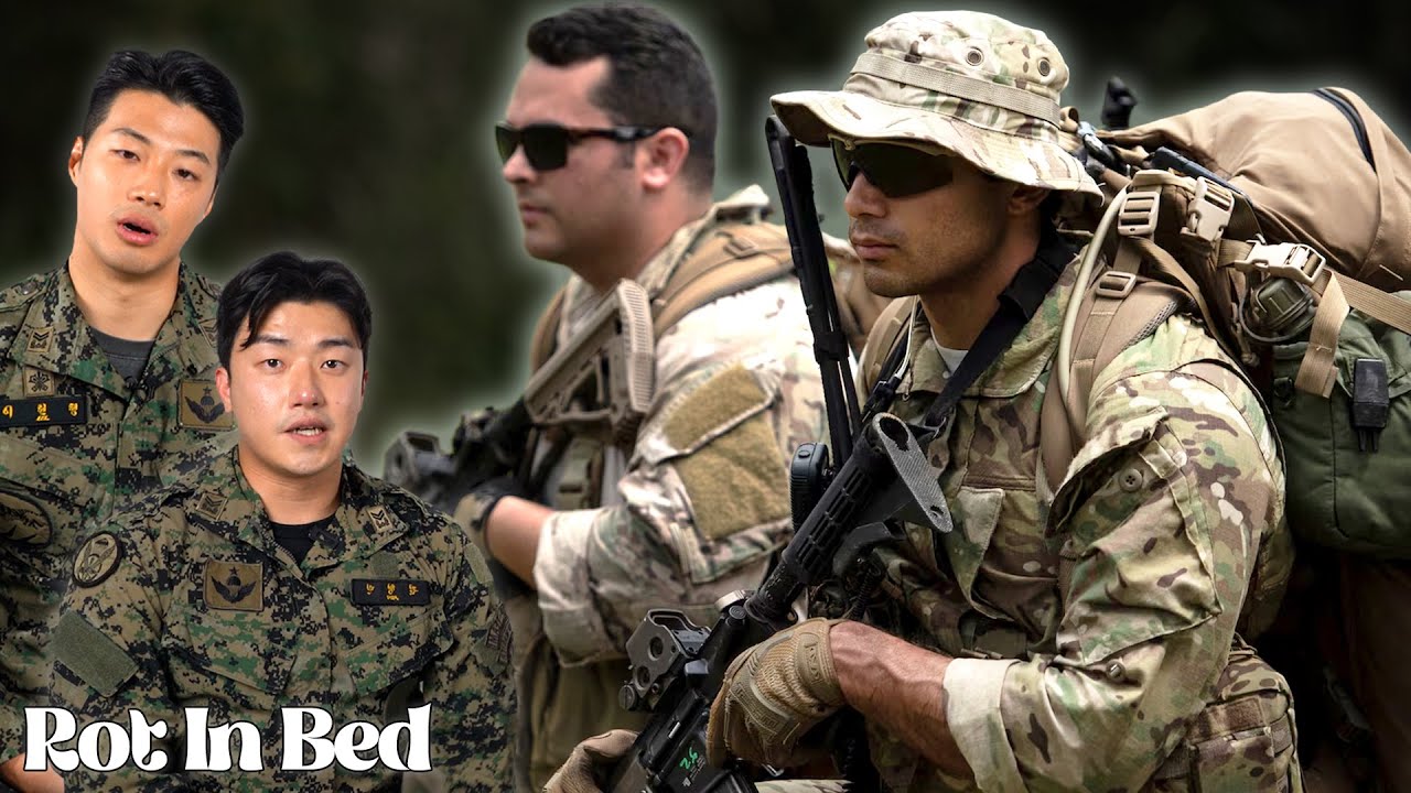 How Korean Special Forces React to U.S. Special Forces Training | Rot In Bed