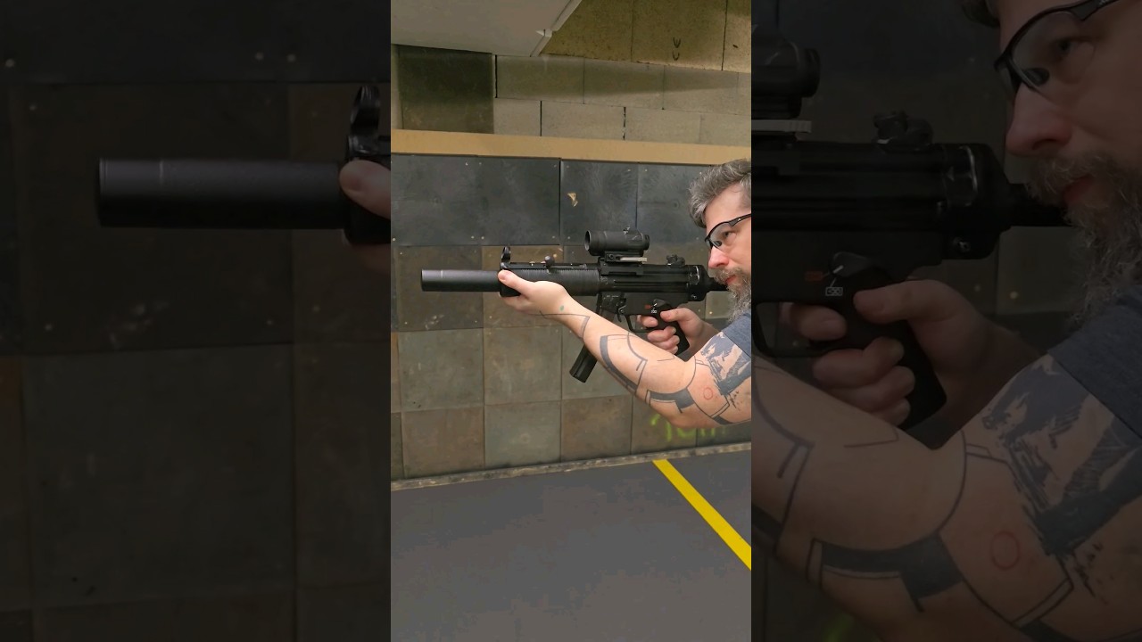 MP5SD in Action! #shorts (MKE T94SD)