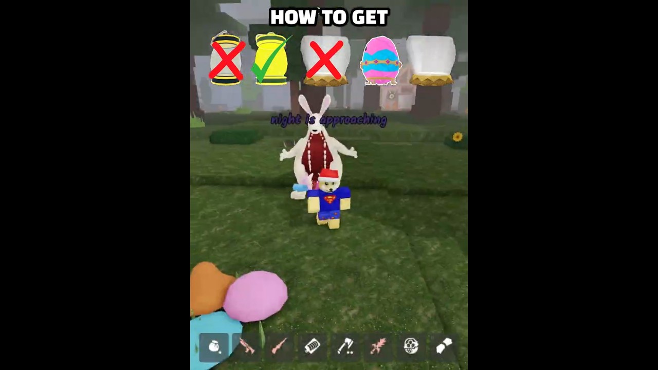 Easter Bunny egg + firefly egg✨🐰 #99nightintheforest #roblox