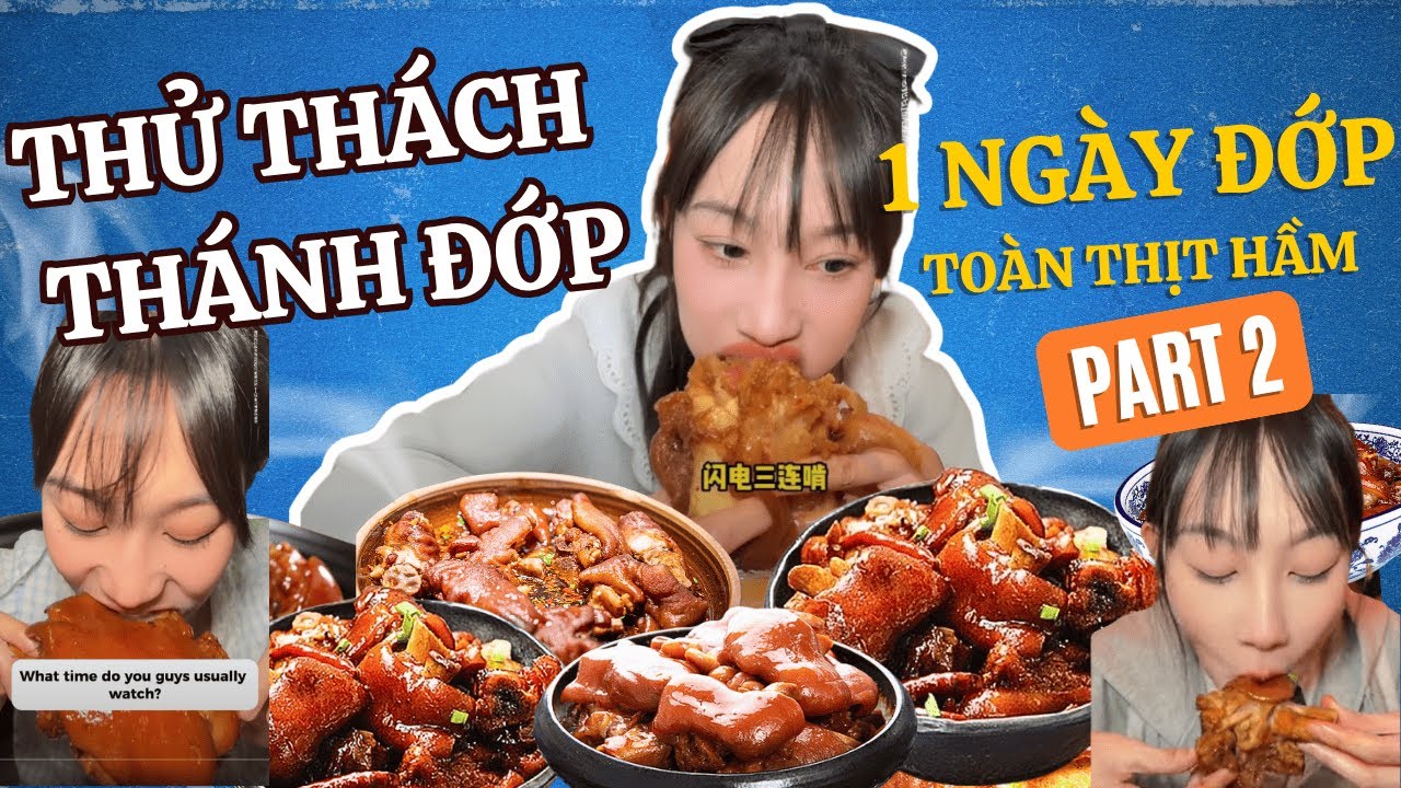 24H Ăn Toàn Thịt Hầm – Thử Thách Gây Á.m Ả.n.h Của Thánh Đớp! phần 2