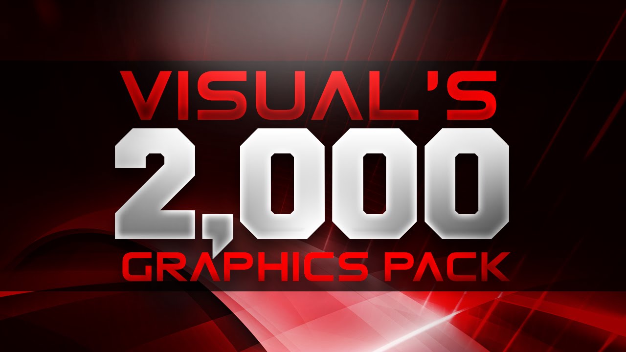 Visual's 2,000 Subscriber Graphics Pack! (FREE)
