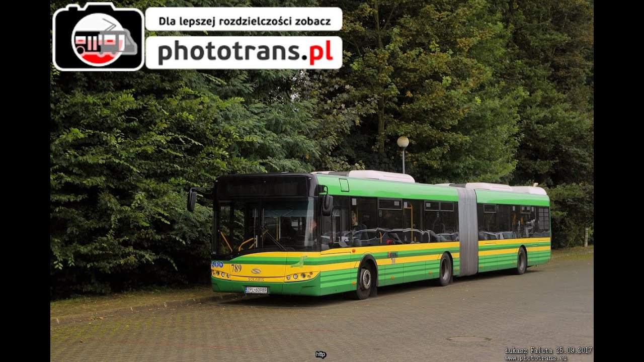 Linia 880 Police-Szczecin Police Wyszyńskiego Polana - Karola Miarki Solaris Urbino 18 #789 cz.2