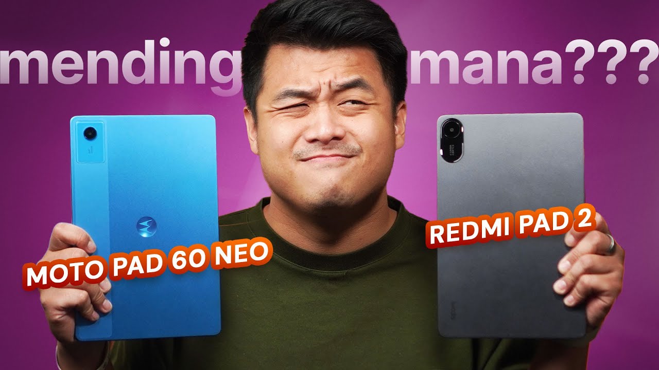 MENDING MANA❓MOTOPAD 60 NEO VS REDMI PAD 2❗️