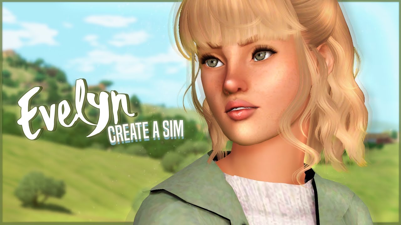 The Sims 3 | Create A Sim 🌼 Evelyn + Sim Download!