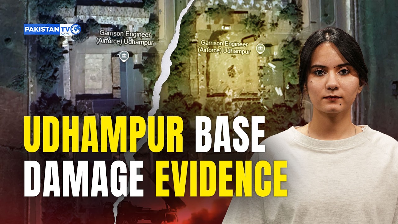 Another evidence of Pakistani strikes on Indian airbase emerges