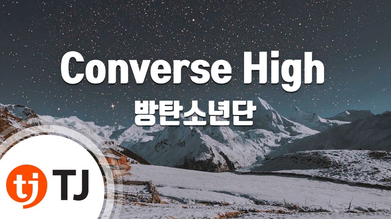 [TJ노래방] Converse High - 방탄소년단(BTS) / TJ Karaoke
