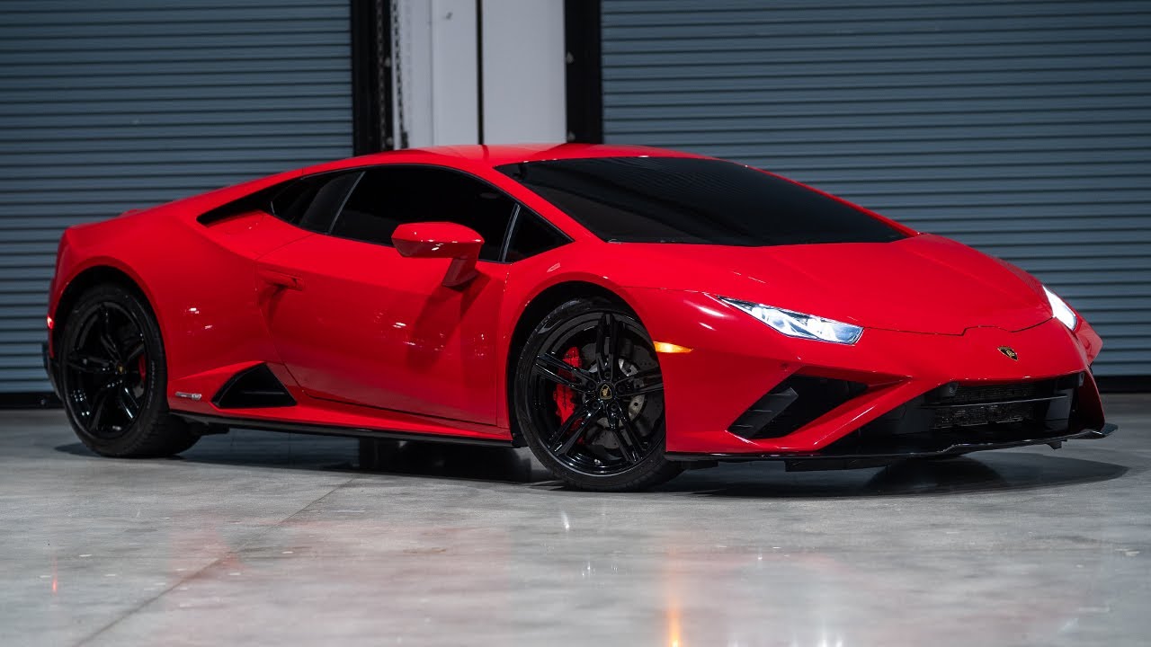 2021 Lamborghini Huracan EVO in Rosso Mars Metallic!!