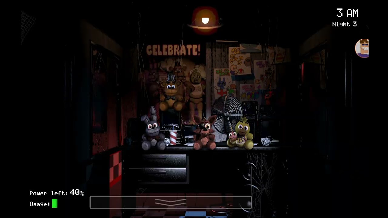 FNaF (Five Nights at Freddy's) Noche 3 y casi me mata La poll-|ENIL 583 :v