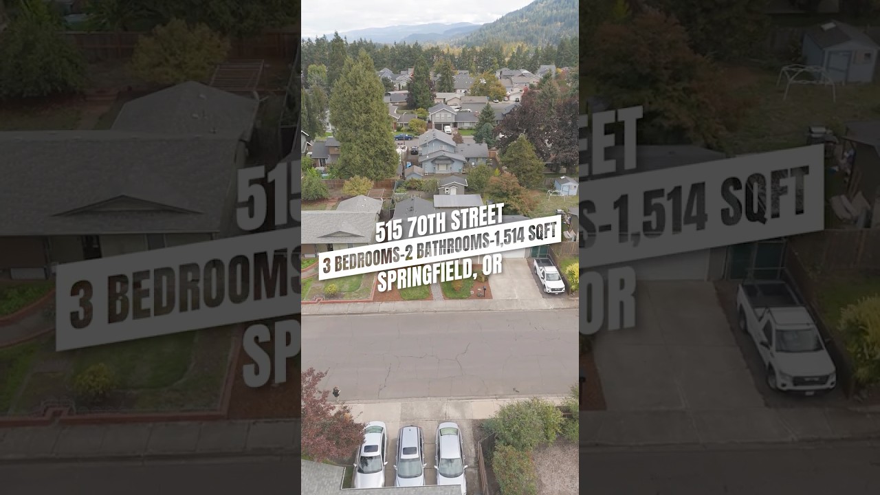 Single-Level Springfield Sanctuary | 515 70th St, Springfield OR  