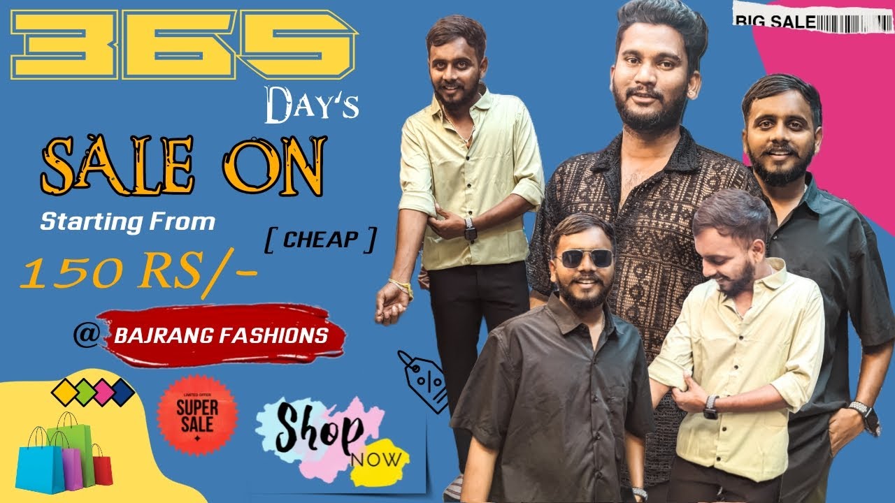 365 Day's Sale On || Bajrang Fashion's || Hasmathpet - Bowenpally || Cheap Rates #vlogs #shopping